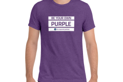 be-your-own-purple_mockup_Front_Mens_Purple-Triblend
